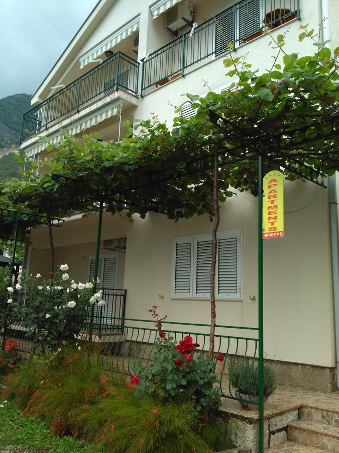 Apartmani Villa Radovic Risan Exteriér fotografie